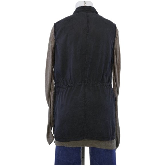 Buffalo David Bitton Black Sleeveless Vest (S) - Picture 3 of 3